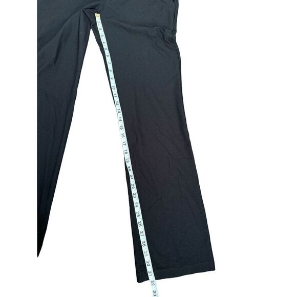 Eileen Fisher Women Pants Sz Small Black Pull on Stretch Viscose Nylon USA - Picture 6 of 10